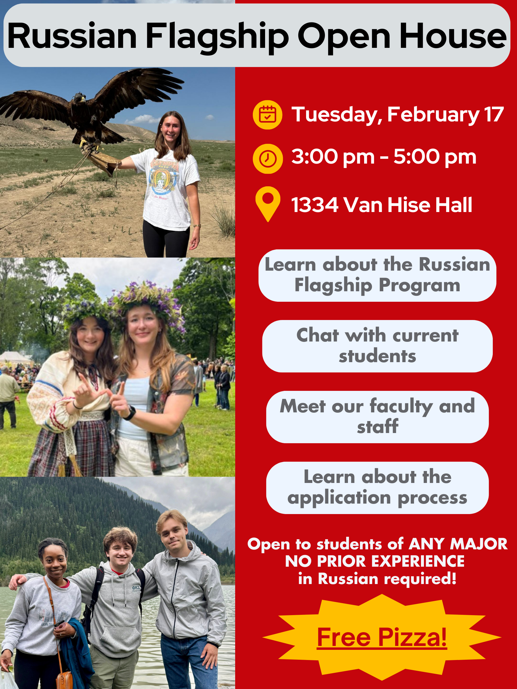 Russian Flagship Program Russian Flagship Open House – CREECA – UW–Madison