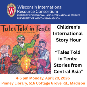This week’s Children’s International Story Hour (CISH) will spotlight Kazakhstan and Central Asia.